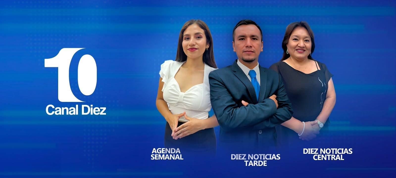 Presentadores de Canal Diez